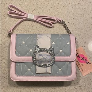 BETSEY JOHNSON CAT CROSSBODY